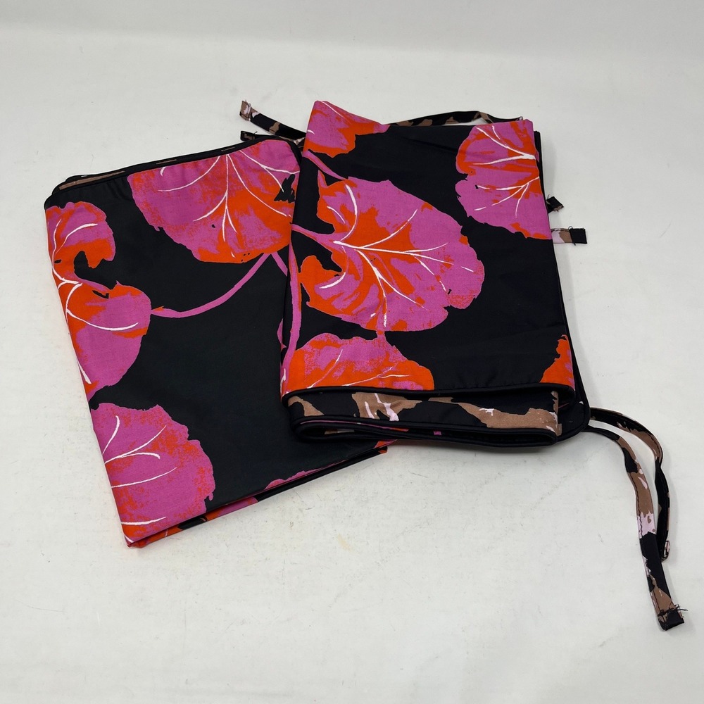 Diane von Furstenberg Target Reversible Pillowcase Set Leopard Waterlily 2pk